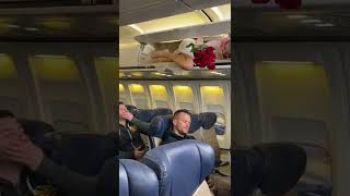 Bride gets aggressive on Airplane-  part 2