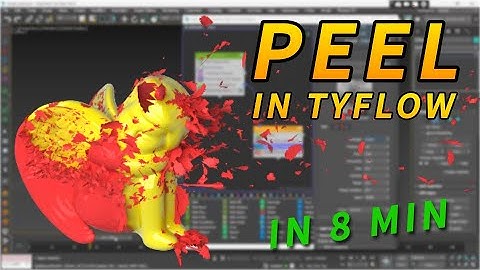How to Peel an Object in TyFlow | Realistic 3D VFX Tutorial (3ds Max)