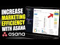 How to Increase Marketing Efficiency with Asana - Full Guide