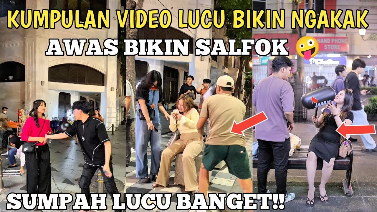 Kumpulan prank kocak bikin sakit perut 😂🤣 | VIDEO LUCU 2025 