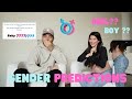 GENDER PREDICTIONS *WE ALREADY KNOW THE GENDER*