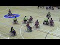 藍野大学TOPS-山 VS すわろ〜ず 後半 車いすハンドボール近畿リーグ第１節