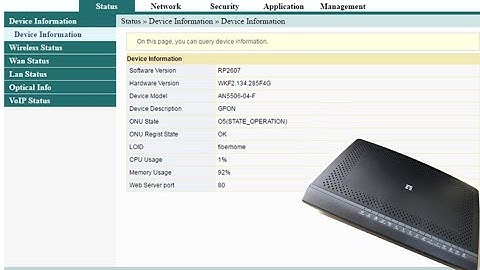 Como acessar configurações avançadas Modem da Tim FiberHome