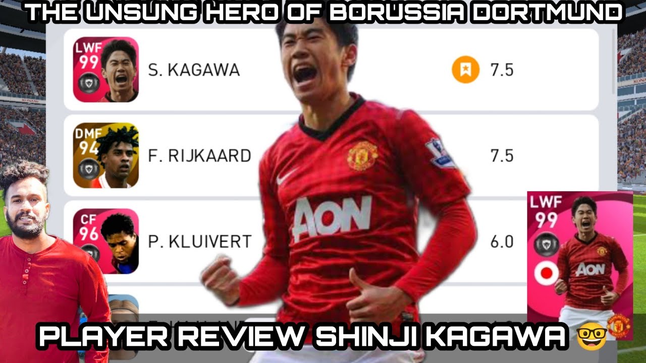 Pes 21 Manchester United Iconic Shinji Kagawa Player Review Is His 99 Rating Worth Youtube