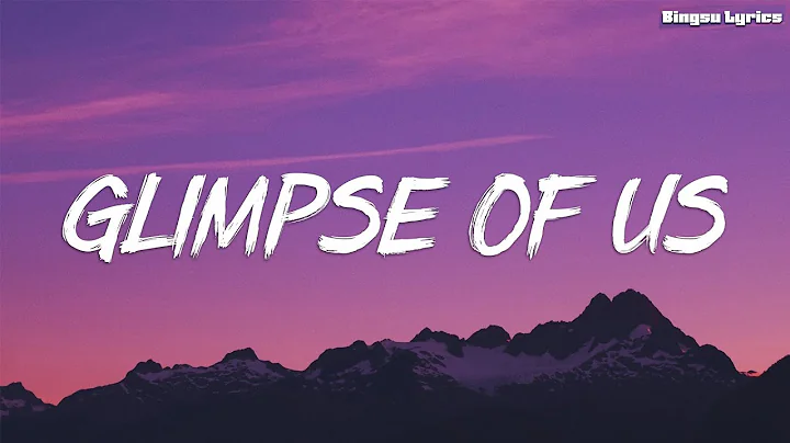 Joji - Glimpse of Us (Lyrics) | Paloma Faith , James Arthur (Mix) ☁