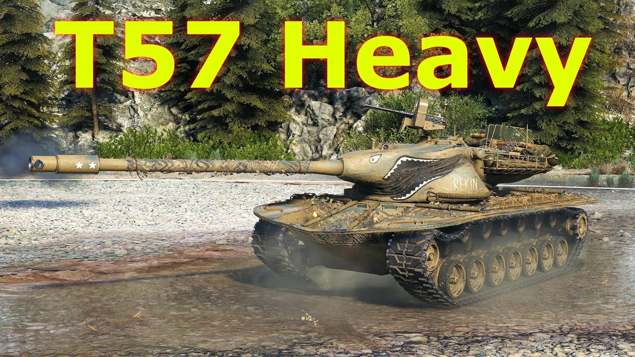 World of Tanks T57 Heavy Tank - 7 Kills 9,7K Damage - YouTube
