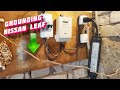 Grounding nissan leaf in the garage