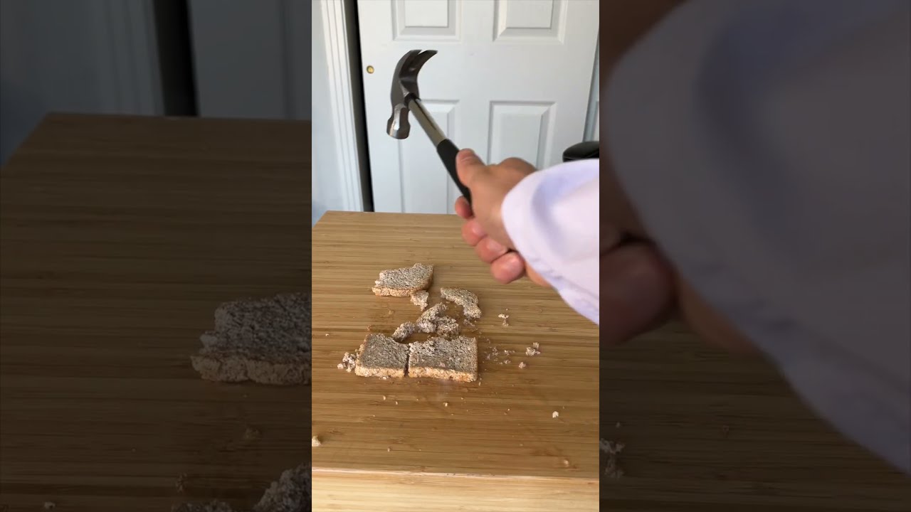Frozen Toasted Bread Science Experiment