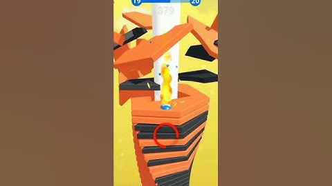 Stack Ball game . Most fun game                        #gaming #gameplay #games #stackball #shorts