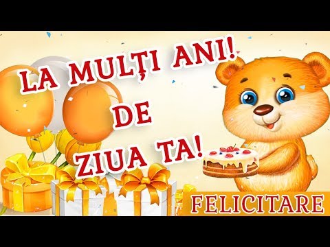 Video: Cum Să Felicitați Un Copil De Ziua Lui