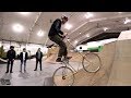 CRAZY GOLD DOUBLE BIKE AT THE SKATEPARK!