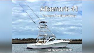 Take your boating game to the next level - Albemarle 41 Custom Carolina Edition walk through tour