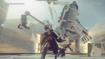 Nier Automata Walkthrough Part 26 [ Father Servo ]