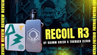 RECOIL R3 BY GRIMM GREEN! | COBAIN SENDIRI BIAR TAU SENSASINYA! WAJIB COBA!