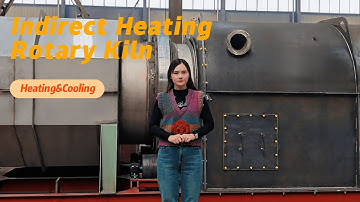 Indirect Heating Rotary Kiln With Heating&Cooling Dual Function