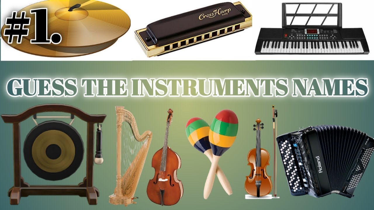 Riddle Instrument GUESS THE INSTRUMENTS | #1. | GUESS THE PUZZAL | RIDDLE | PAHELIYAN ...