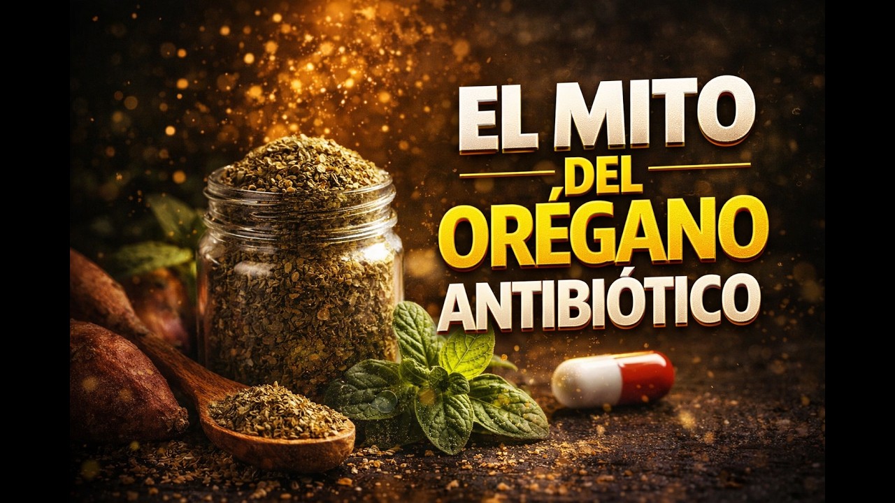 El mito del orégano antibiótico