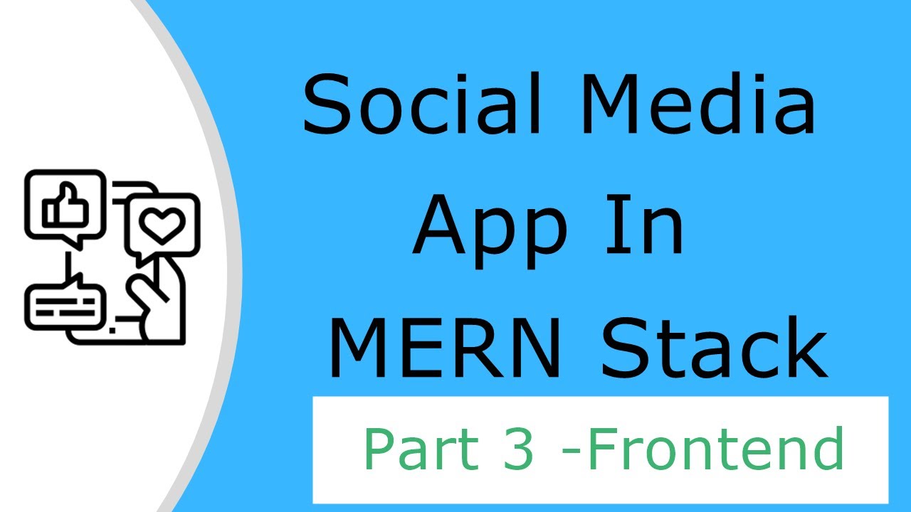 Social Media Application In MERN stack Part 3 - YouTube