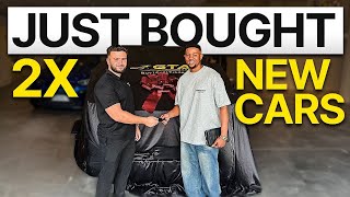 JUST BOUGHT 2X BRAND NEW CARS CASH!! 💰