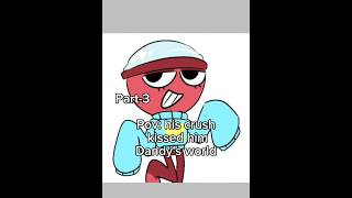 Pov his crush kissed him Dandy's world part 3 #dandysworld #reaction #dandyedit Content