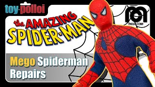 Vintage Mego Spiderman 🕷️🕸️ repairs - Toy Polloi