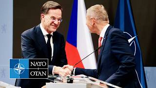 NATO Secretary General with the Prime Minister of Czechia  Andrej Babiš, 16 APR 2026