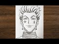 كيفية رسم هيسوكا مورو رسم مفصل بقلم الرصاص هنتر X هنتر 