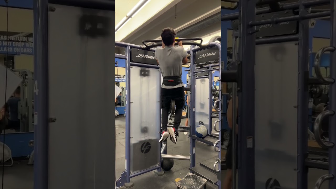 Weighted Chin Ups 