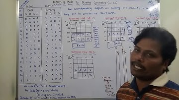 BCD TO BINARY CONVERTER | DESIGN OF 4-BIT BCD TO BINARY CONVERTER | CODE CONVERTERS | DLD | STLD |