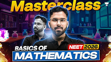 📚 NEET 2026 Masterclass – Basics of Mathematics 🧮✨ | Anuapam Upadhyay #neet2026  #anupamupadhyay