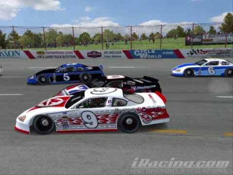 Iracing Late Model Race at Lanier: My First LM Race