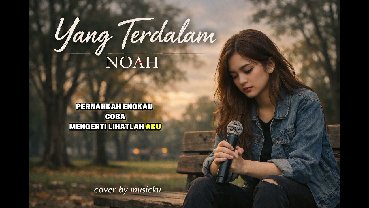 YANG TERDALAM - NOAH  | SLOW ROCK BALADA GALAU MENUSUK HATI COVER BY MUSICKU 