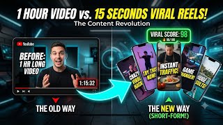 Turn 1 Long Video Into 5 Viral Shorts — Automatically! 🤖🔥