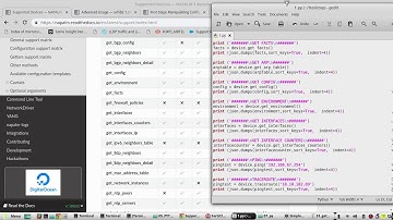 NAPALM get show command output of Cisco IOS NXOS Arista configurations and format json
