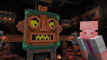 I made a Redstone Boss Fight in Minecraft (VERY EVIL)