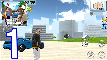 Grand City Gangster Crime - Gameplay Walkthrough Part 1 (iOS, Android)