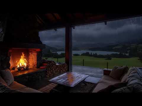 Soft Thunder Falling Rain A Fire S Whisper A Cinematic Ambience For The Soul White Noise