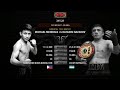 WBO ORIENTAL DEFENSE MATCH / Trận bảo vệ Đai WBO Oriental  OLIMJON NAZAROV vs MICHAEL MENDOZA