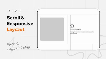 Rive Scroll & Responsive Layout - Part 1 Setup