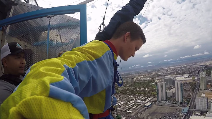 Eric doing the Sky Jump