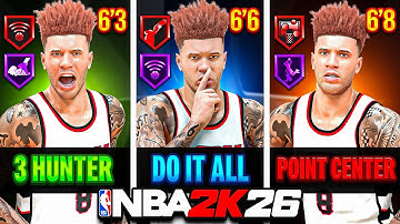 THE TOP 3 POINT GUARD BUILDS IN NBA 2K26!