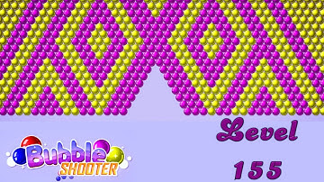 Bubble shooter Level 155 Gameplay | Bubble Shooter Game | Gameawy Games #bubbleshooter