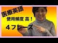 【医療英語フレーズ】まずは患者さんの頭を動かそう！