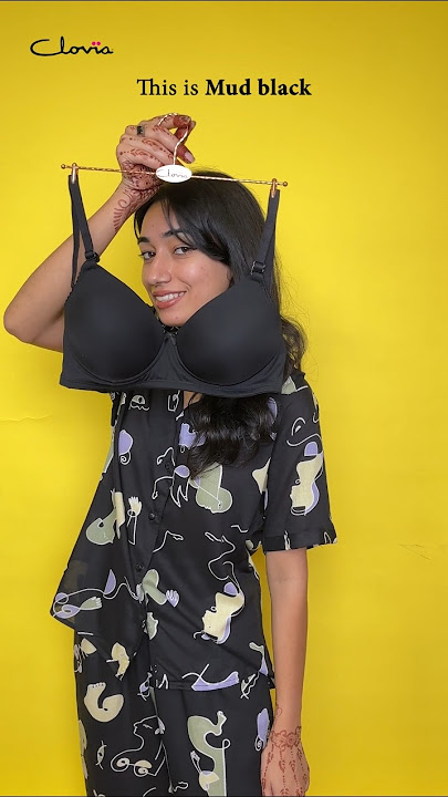 Tag a black lover 🖤 #trending #viral #bra #lingerie #clovia