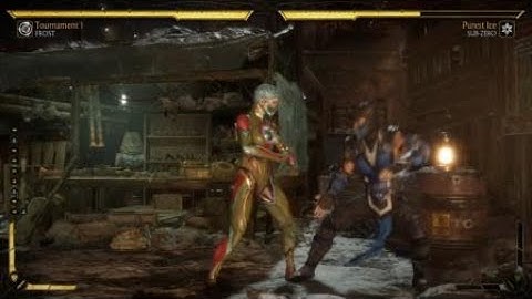 MK11 tech: Frost D4 cancel vs Sub-Zero wake-up