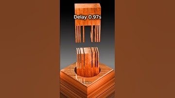 🔥 Perfect Fit 🔥 Wooden Physics Simulation in Blender 3D — So Clean, Precise & Satisfying!