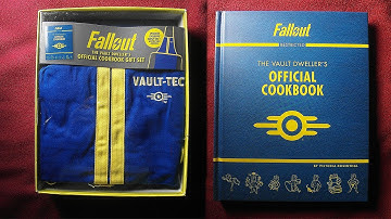 Fallout Cookbook Gift Set Unboxing & Look Through