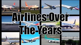 Airlines Over The Years! Episode 1 ✈️