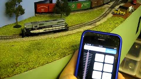 Withrottle on the iPhone