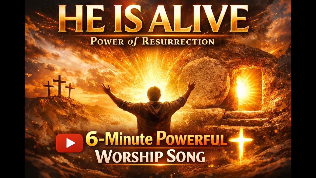 HE IS ALIVE: Power of Resurrection | 6-Minute Powerful Worship Song